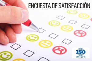 Encuestas de satisfacción de clientes para normas ISO 9001